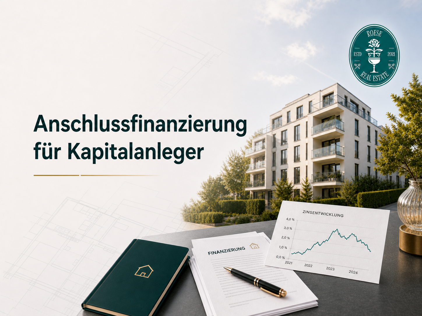 Anschlussfinanzierung für Kapitalanleger – Immobilie, Finanzierungsunterlagen und Zinsentwicklung